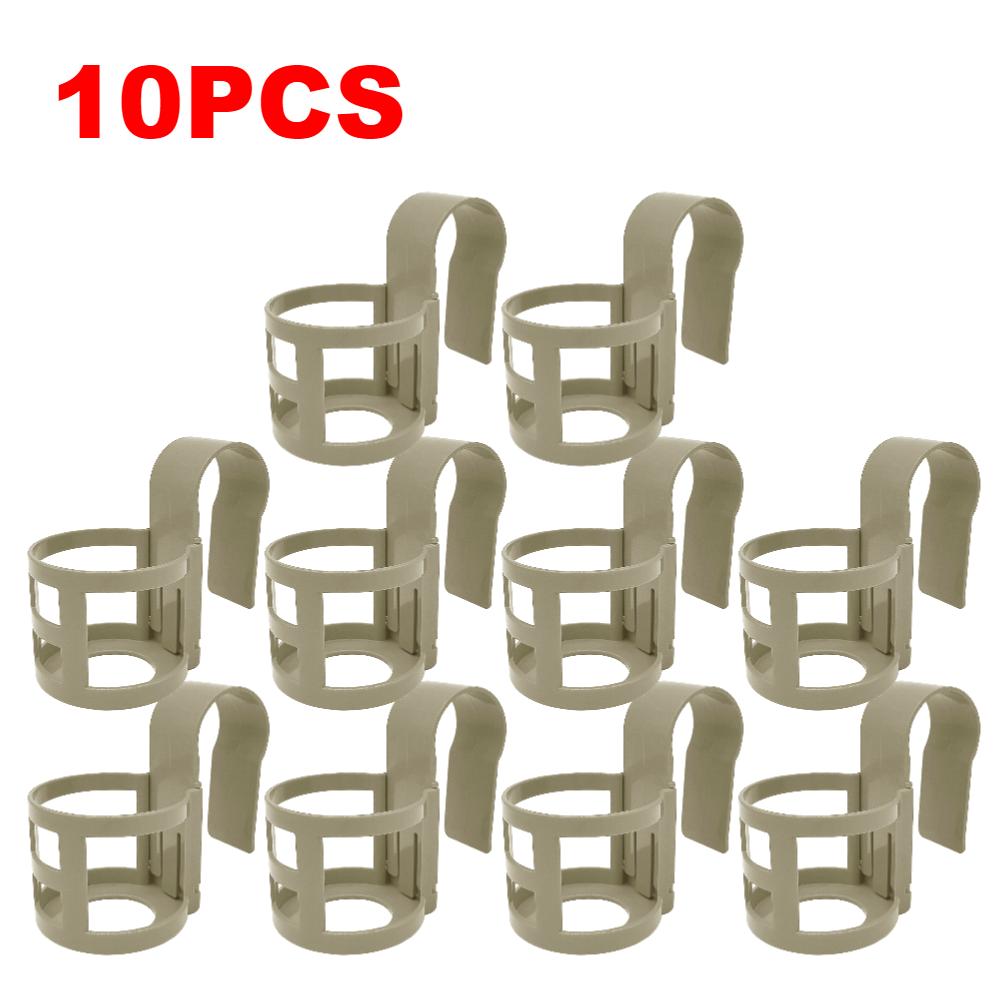 1-10PCS Pool Water Cup Hanger Pool Side Storage Shelf Beverage Drinks Beer Container Reusable Water Cup Holder Pool Accessories