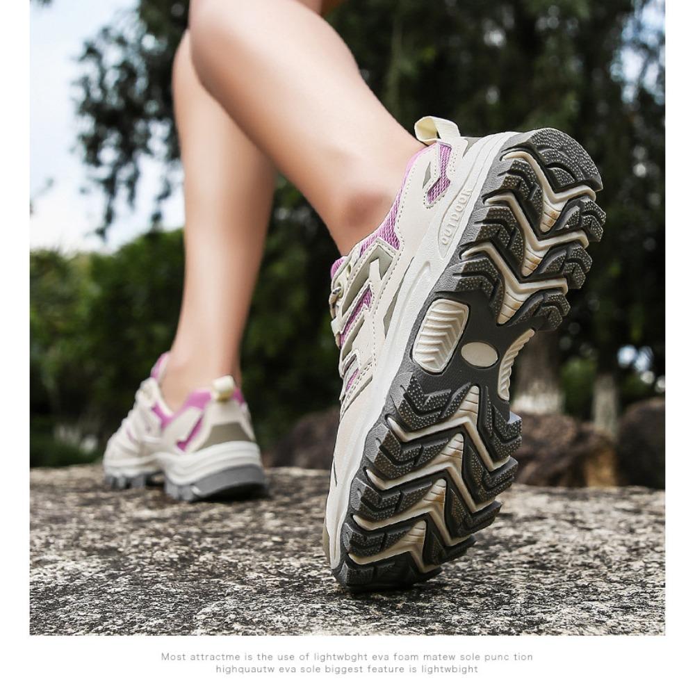 Zapatillas de Senderismo Unisex Transpirables Antideslizantes Zapatos Deportivos de Escalada Resistentes al Desgaste Zapatos de Exterior para Trekking Camping