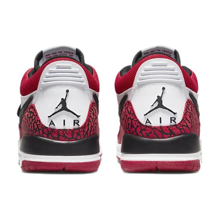 Jordan Legacy 312 Low White Gym Red GS CD9054-116