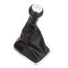 12mm/23mm 5/6 Speed Car Gear Shift Knob W/Gaiter Boot Cover for VW Bora Golf 4 MK4/Jetta GTI 1999-2005