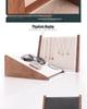 Black Walnut Solid Wood Necklace and Bracelet Display Stand for Jewelry Store Window