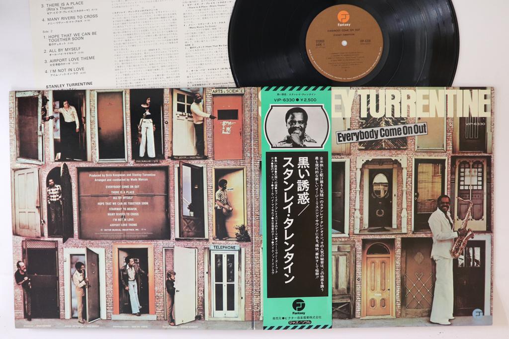 LP Schallplatte STANLEY TURRENTINE - Everybody Come On Out VIP6330 FANTASY 1976 Japan Obi Jazz Gebraucht
