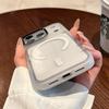 New Transparent Magnetic Phone Case for IPhone 17 Air 16 15 14 13 12 17 Pro Max Camera Metal Lens for Magsafe Shockproof Cover
