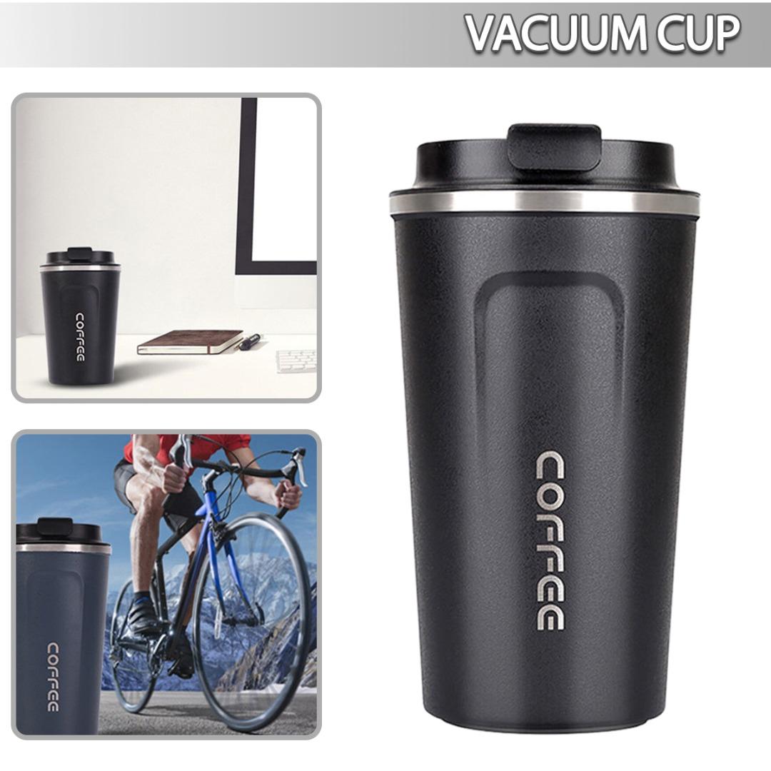 

Изолированная кофейная дорожная кружка Kali, вакуумная кофейная чашка из нержавеющей стали, герметичная с крышкой