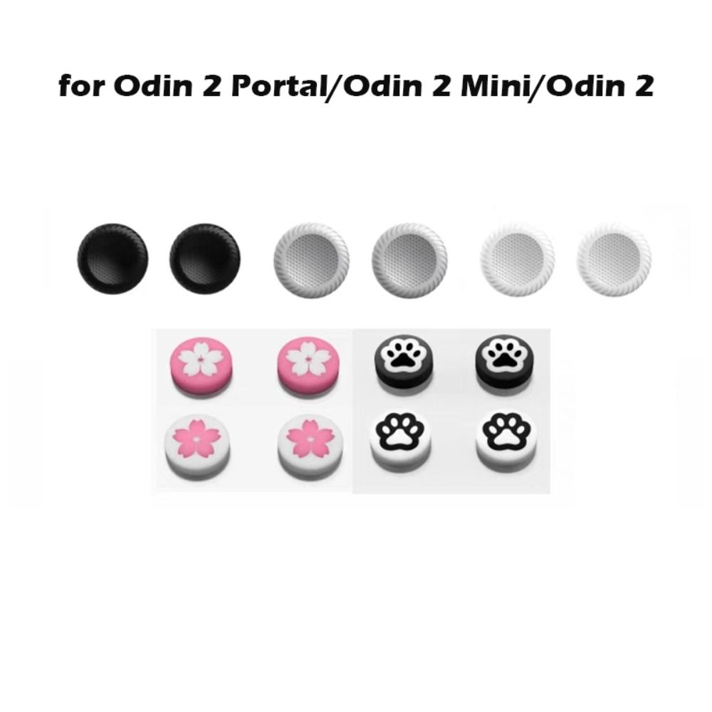4PCS Non-slip Big Joystick Cap Silicone Replacement Caps for Odin 2 Portal/Odin 2 Mini/Odin 2