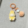 Halloween Flocking Mini Toys Cute Gift Baby-free Keychain Cartoon Bag Car Key Pendant