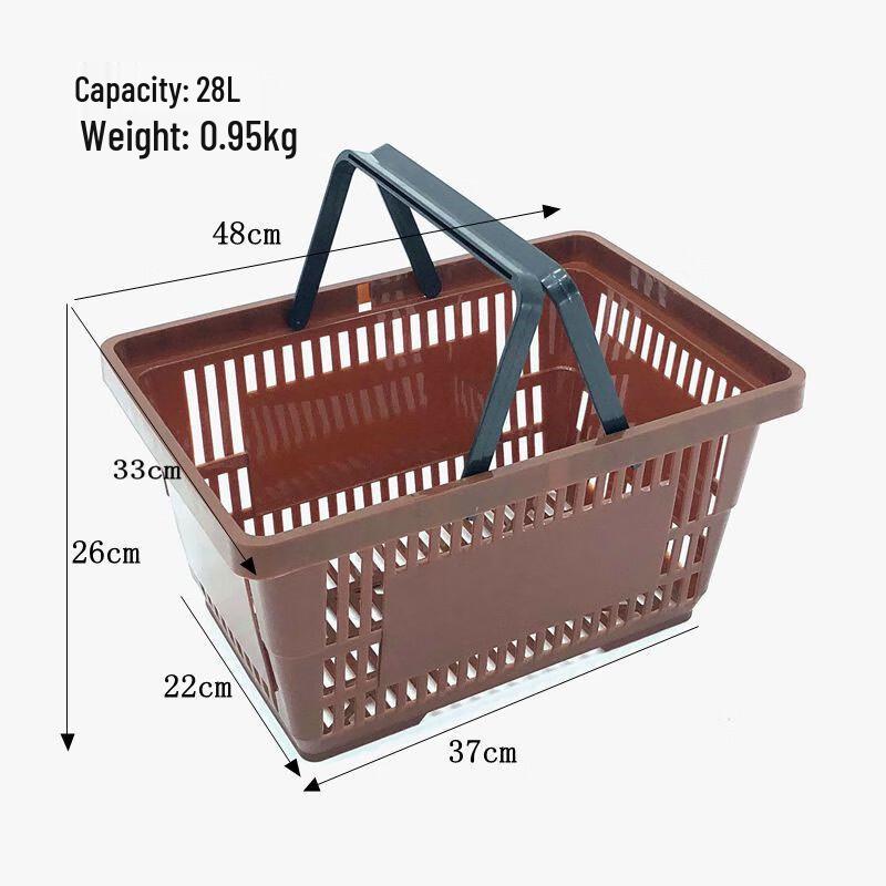 Jieshi Large Thick Portable Shopping Basket