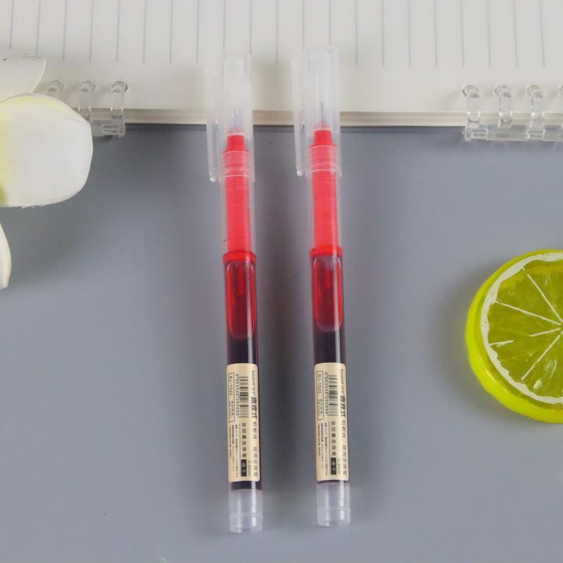 Direct Liquid Ballpoint Pen Quick Drying Neutral Pen Large Capacity Student Question Brush Creative Stationery Office Signature Pen
