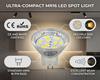 MR11 LED Bulb 3W 300lm MR11 Bulb 4-Pack for Spotlight Landscape Lamps, Stable Operation, Rigorously Tested, Suitable for Various Lamp Types (Warm