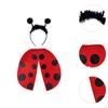 Cosplay Wing Kids Dress up Ladybug for Party Favors Festival Christmas