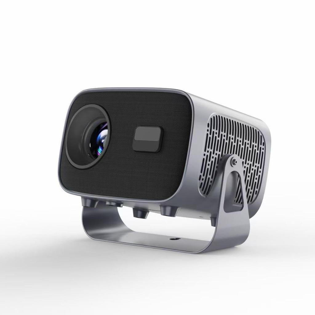 Portable HD Android Projector with Automatic Keystone & White Wall Compatibility