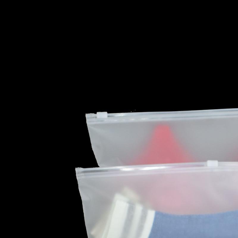 50pcs Frosted Zipper Pouch Suitable for Jewelry Base Shirts Pants Pillows Item Packag Bags Convenient To Carry Self Sealing Dustproof Bag with Holes