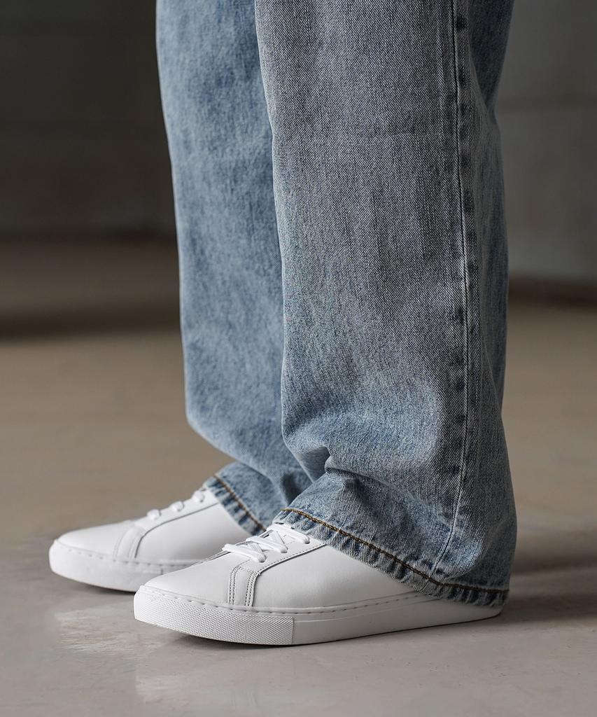 6Ft 1In White Hi - White Sneakers Height-Increasing Version