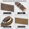 Extra långt äkta läderarmband med burst-mönster för män och kvinnor