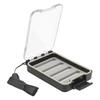 Sponge Insert Fly Fishing Box ABS Fly Box Durable Fly Fishing Hook Box for Fly Fishing Enthusiasts