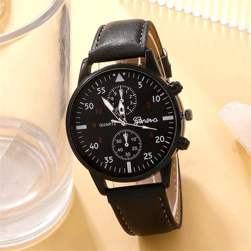 Men's Set Gift Watch Bracelet 5-piece Set Men's Watch Watch Quartz Watch Luminous