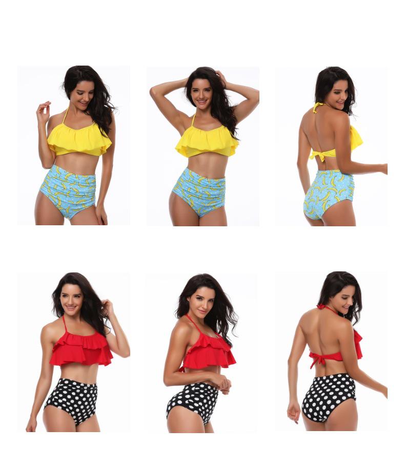 European & American High Waist Bikini - Sexy Women's One Piece Swimsuit, New Style