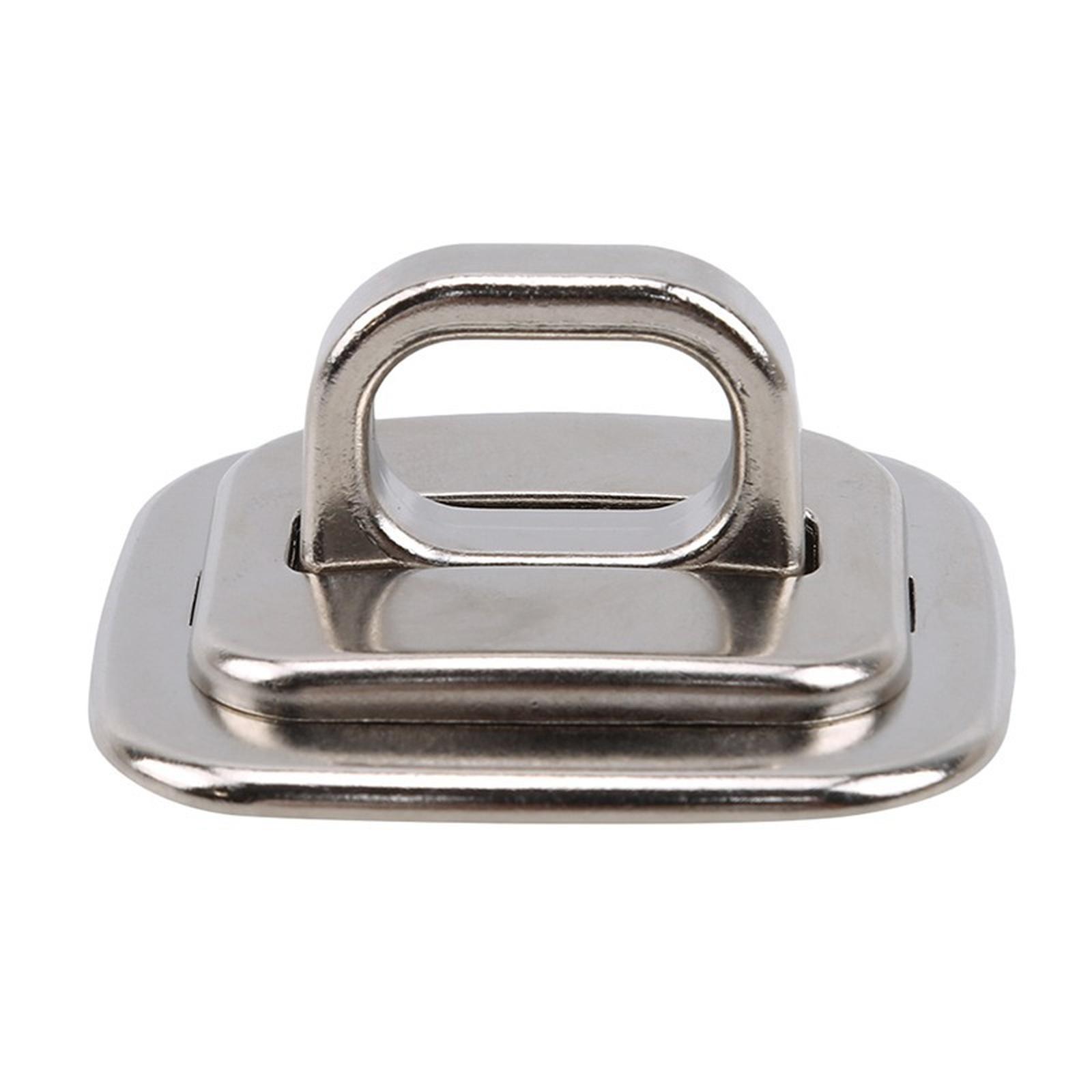 Notebook ,theft Security Base Portable Electroplated Lock with Hole Square Fixed Base Plate for Laptop Notebook Computer one size
