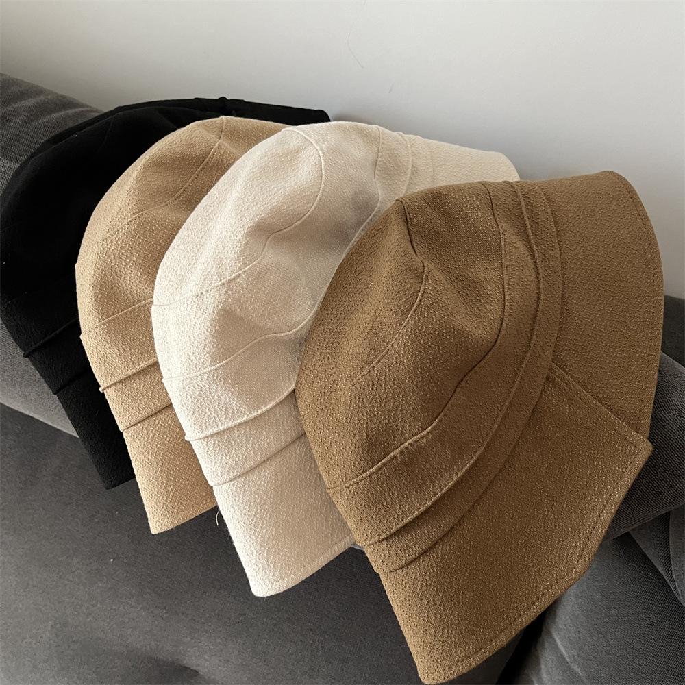 New autumn and winter sunshade fisherman's hat children's versatile washbasin hat casual fashion foldable