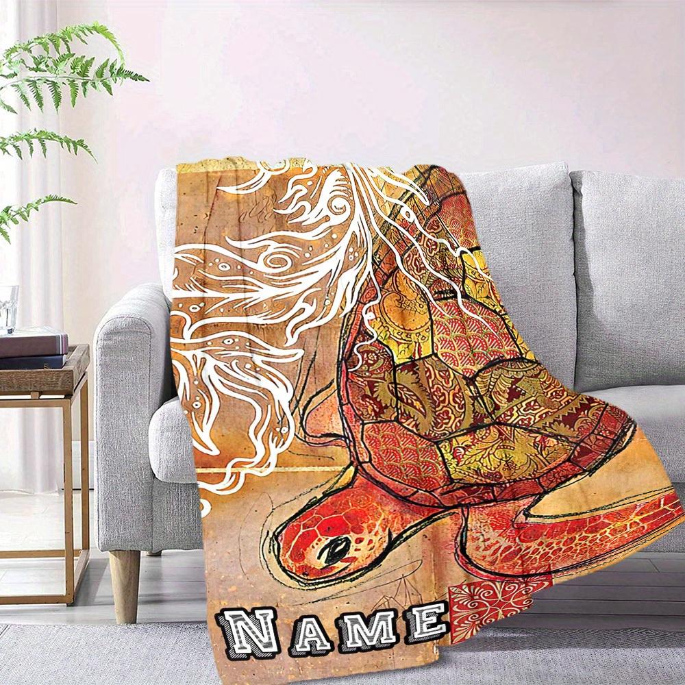 Birthday Home Custom Blankets For Women Soft And Cozy Lightweight Multipurpose Blanket For Picnic Sofa Office Bed Living Room Suitable As Gifts For