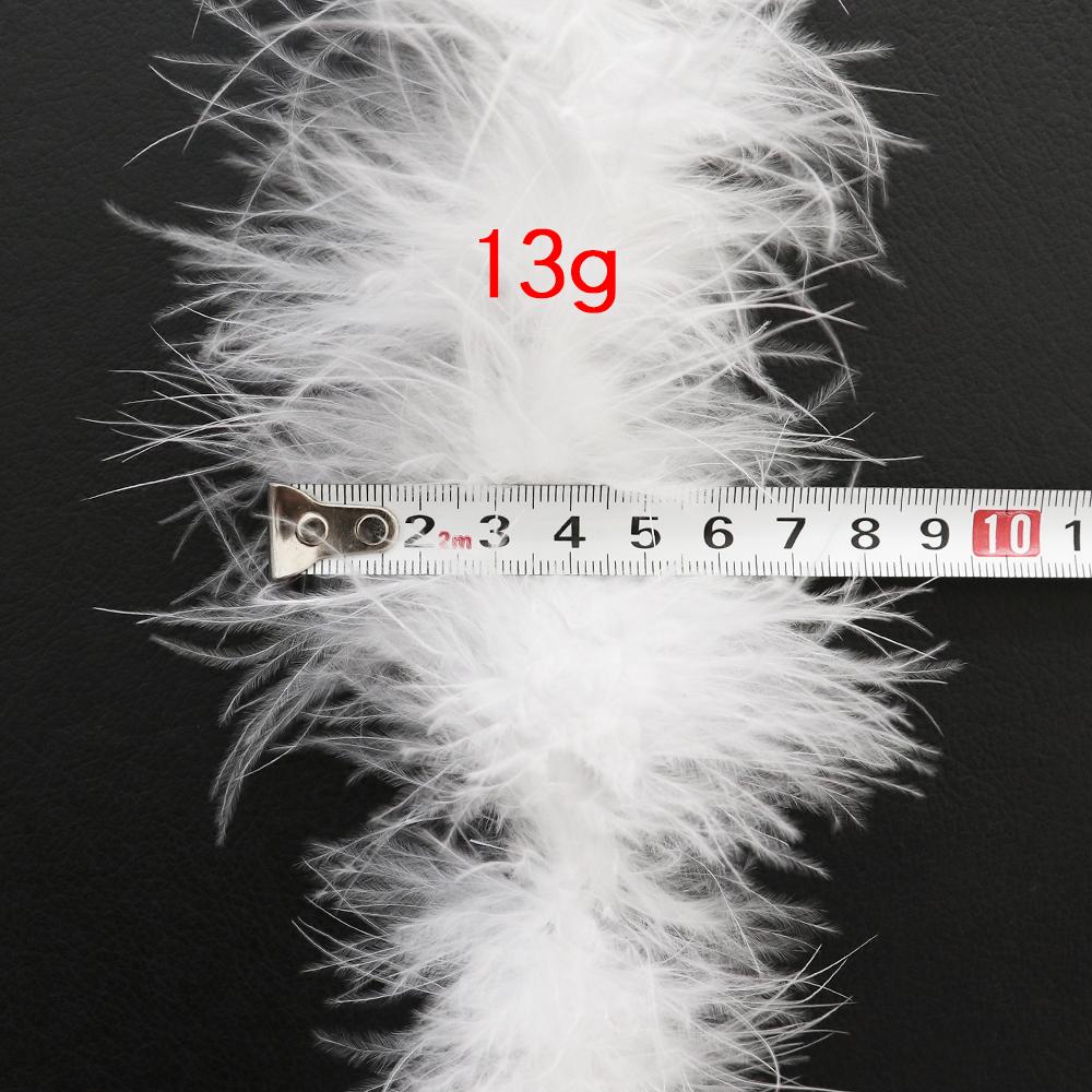 DIY 2 Yards Ostrich Feathers Boas Tuekey Marabou Plume Boa Multiple Styles for Wedding Dress Decoration White Plumage Shawl Tapes