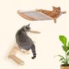 Wandhängende Hängematte mit vierstufigem Plattform-Set Bietet Katzen einen Bereich zum Laufen und Ausruhen Kompakt und platzsparend