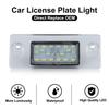 2Pcs 18SMD LED License Plate Lights For A3 8L A4 B5 95-01 S5 B5 S3/Sportback 97-03 A4/S4 Avant 95-99 Auto Number Plate Lamp 8D9943021