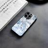 White Swan Illustration Phone Case For IPhone 17 Air 16 E Pro Max 15 14 13 Mini 12 Pro 11 Max Plus Black Glass Cover