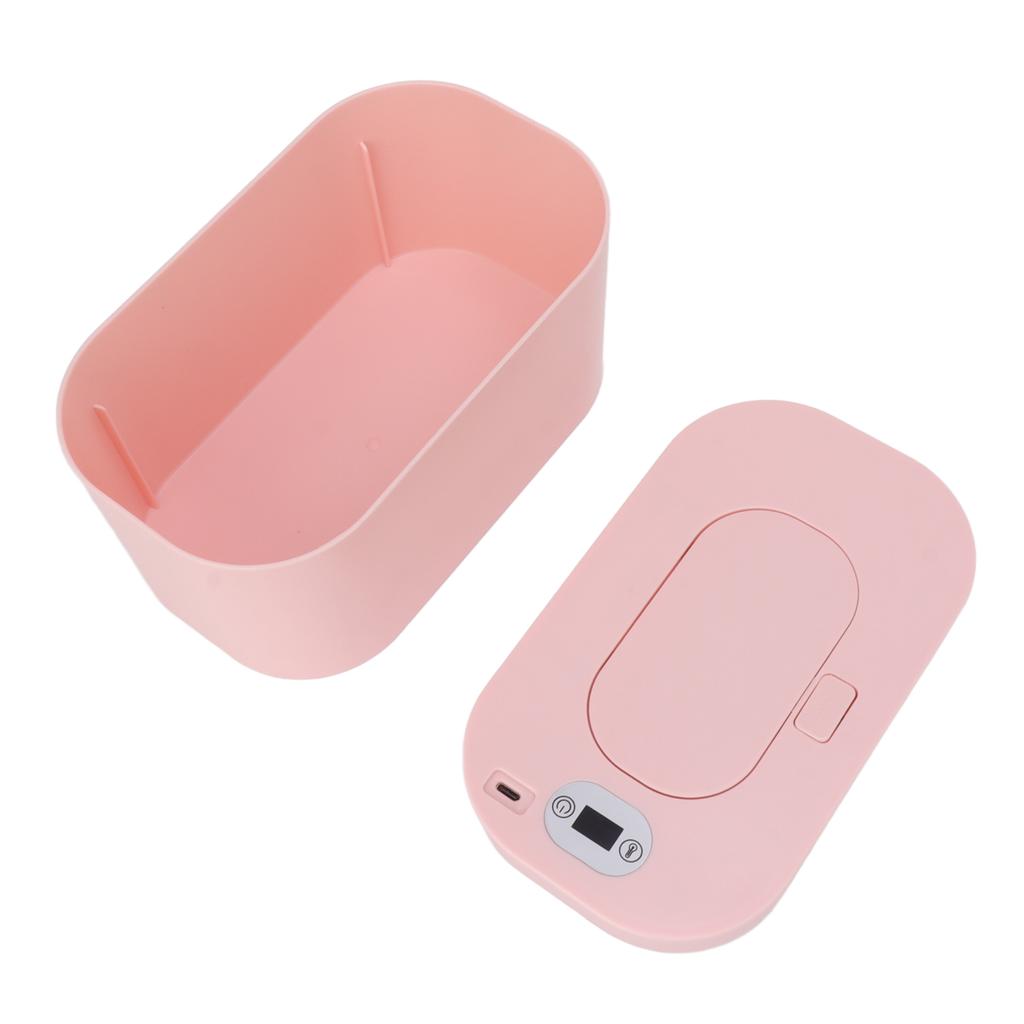 Baby-Feuchttuchwärmer USB-Trockentuchwärmer mit konstanter Temperatur, tragbares Feuchttuchwärmer, Temperatureinstellung, Warmhalter