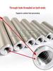 M4d7 Aluminum Alloy Round Spacer Stand with Double Internal Threaded Rod