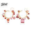 Alloy Bracelet Valentine Day Rose Flower Heart Letter Romantic Gift