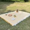 French Artistic Outdoor Double-Sided Picnic Mat - Thickened for Camping & Photography