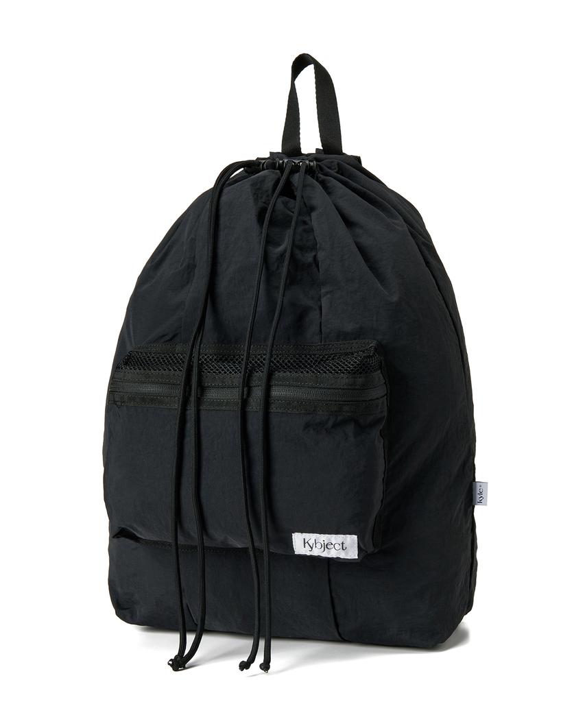 Kybjt Two-Way Basket Sling Backpack Black