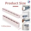 Straw Holder for Cabinet Door - Reusable Tumbler Straw Organizer Storage, Small Kitchen Accessories , Ultra Sticky Door Mounted