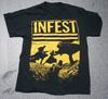Infest Retro  Band Short Sleeve Black Size S To 234XL Shirt AD94 Unisex T-Shirt