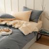 Modern Minimalist Solid Color Bedding Set Single Person Duvet Cover in Student Dormitory Four Seasons General Large Size Double Bedsheets Home Textile