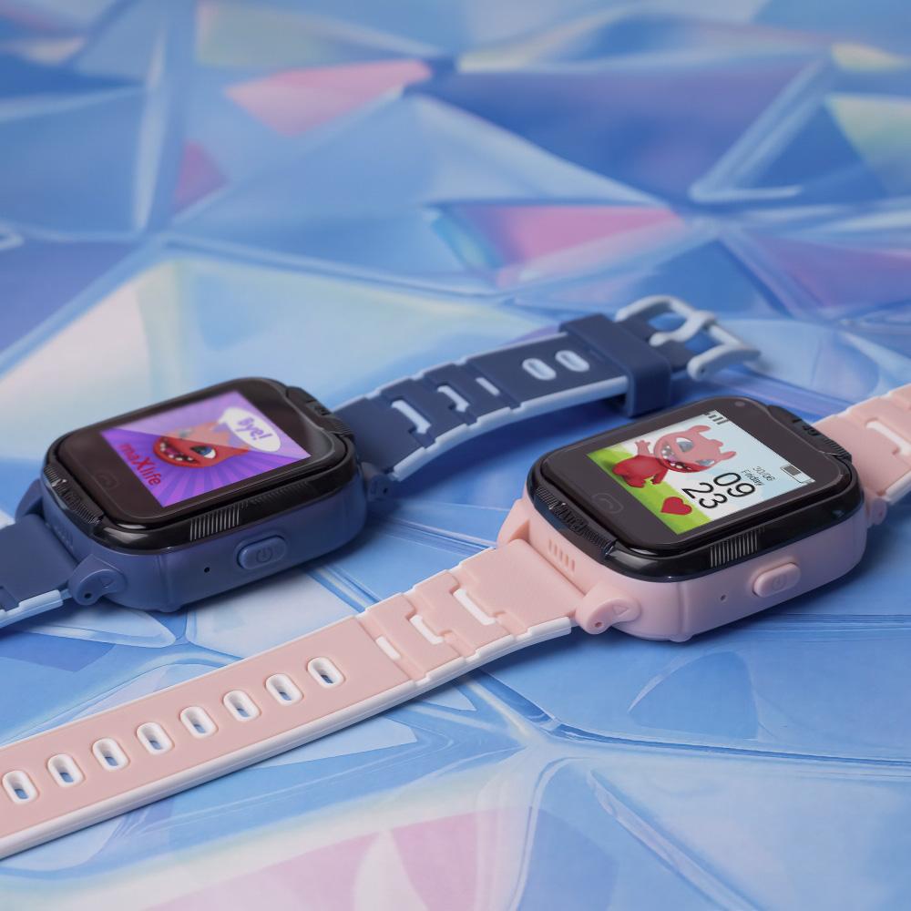 Maxlife Smartwatch 4G Mxkw-350 Różowy Gps Wifi