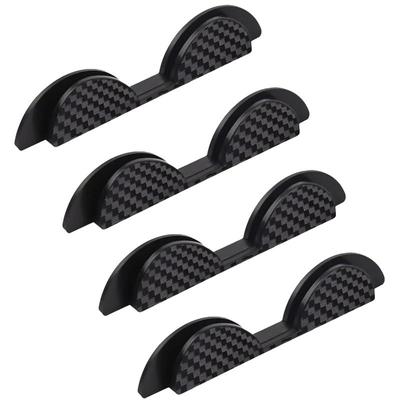 Door Protectors For Vehicles 4-Piece Anti-Collision Sticker Car Door Bumper Guards Carbon Fiber Auto Door Edge Protector Door