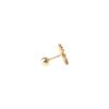 Mezmic Fairy Sunflower Cognac Diamond Single Piercing