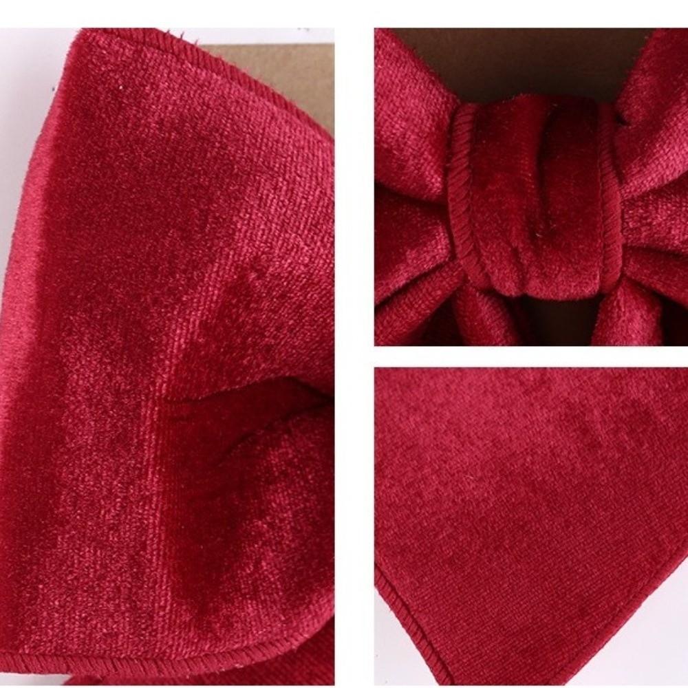 Red Green Christmas Bowknot Handcrafted Christmas Tree Decorations  Christmas Gift