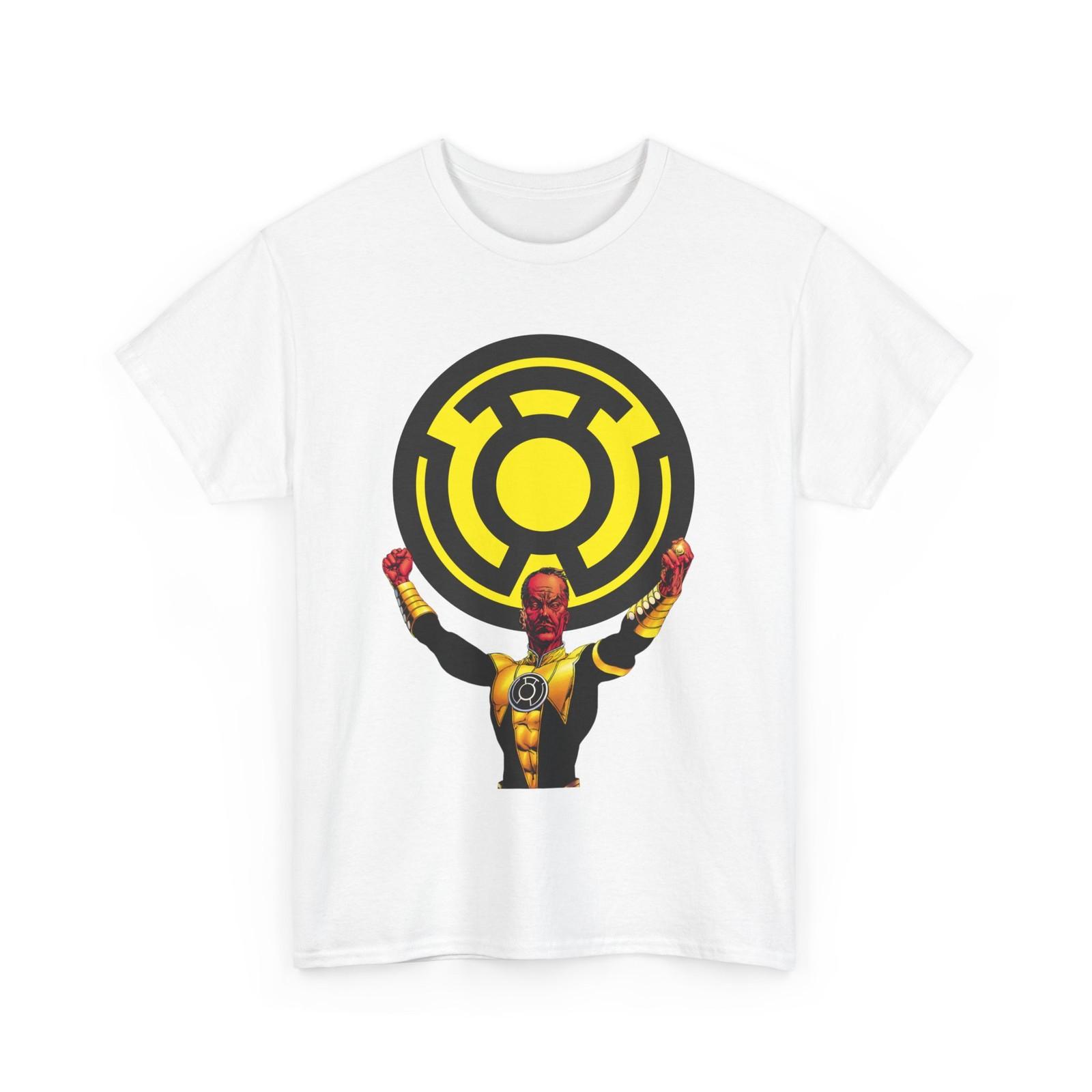 Sinestro Corps Unisex Tee, Yellow Lantern Supervillain Shirt, Sinestro T-Shirt Mens Womens Tees Top 3XL