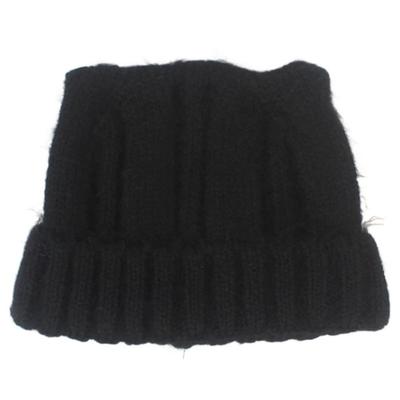 Universal Chemistry Wool Cat Black Beanie