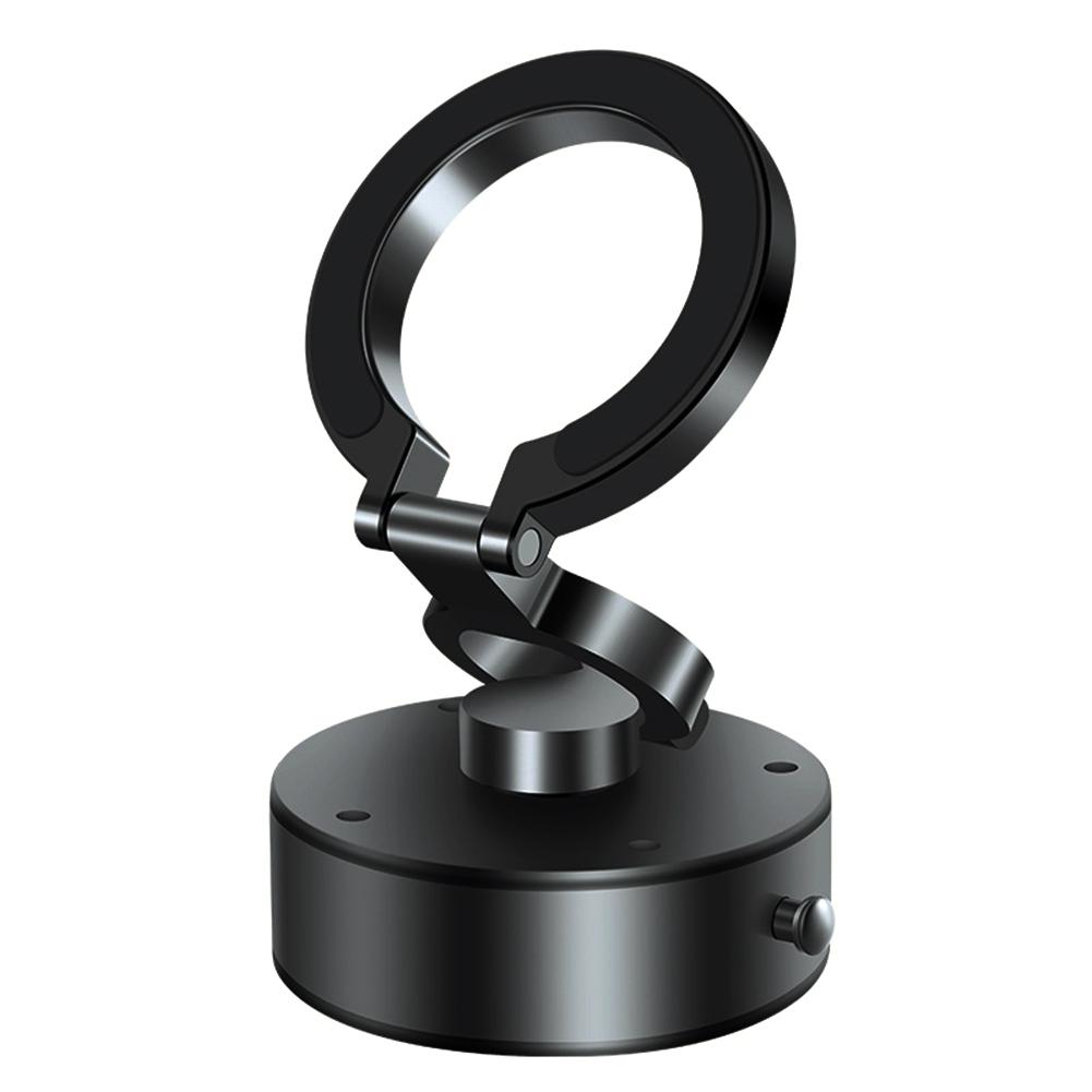 

Магнитное беспроводное зарядное устройство с присоской для телефона в автомобиль, 3-осевой складной держатель для мобильного телефона громкой связи, бесшумный навигационный кронштейн для большинства смартфонов чёрный