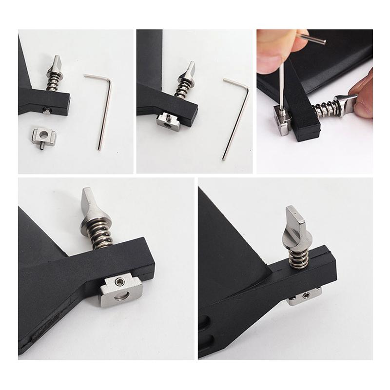 Longboard Surfboard Fin Screws Kits Stainless Steel Quick Snap Fin Lock For Box Center Fins Surfboard Accessories