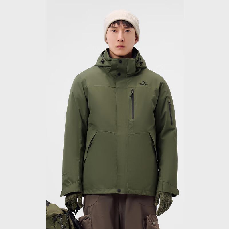 Men s 3-in-1 Waterproof Down Hardshell Jacket XL