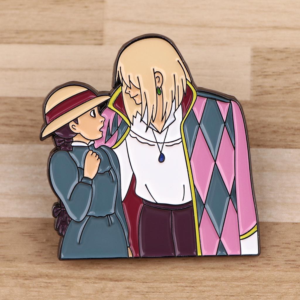 Japanese Anime Enamel Pin Brooches For Women Lapel Pins Badge On Backpack Costume Accessories Fashion Jewelry Gifts for Friends