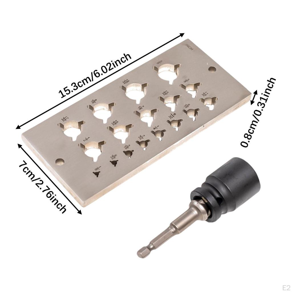 Pin Dowel , Compact, Premium,Steel High Performance Professional Drill Guide Woodworking