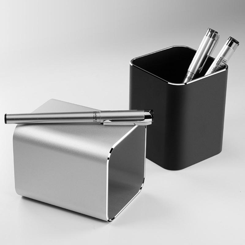 Portapenne Decorativo Tazza Portapenne e Matite in Metallo Portaoggetti da Tavolo per Pennelli da Trucco per Camera da Letto Toeletta Scrivania d'Ufficio