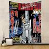Hellsing Game Anime Tapestry Hippie Flower Wall Carpets Dorm Decor Wall Hanging Home Decor
