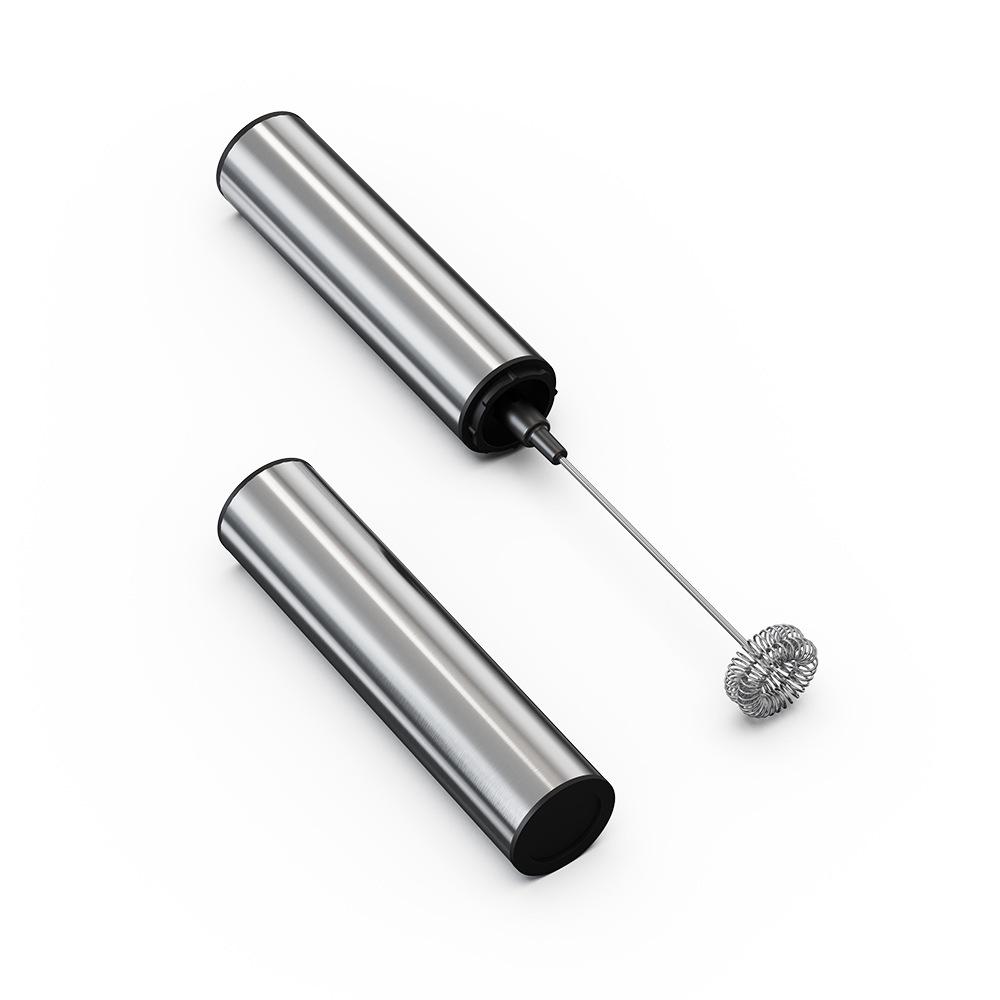 Adjustable 3-Speed Stainless Steel Electric Handheld Milk & Egg Frother